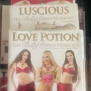 Love Potion Belly Dance Workout DVD - 3 separate dvds